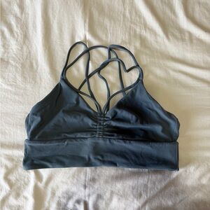 lululemon athletica Strappy Sports Bra - Dark Gray
